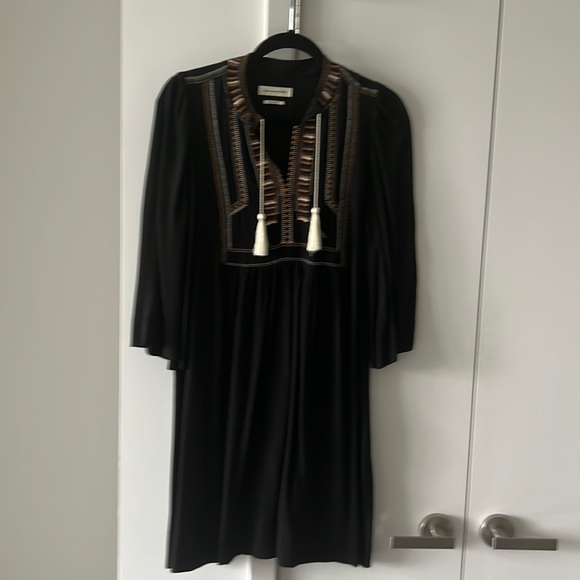 ETOILE ISABEL MARANT
Clara Embroidered 3/4-Sleeve Tunic Dress - Picture 1 of 5
